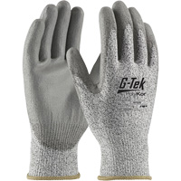 Gants r&eacute;sistants aux coupures G-Tek PolyKor, Taille T-petit, Calibre 13, Rev&ecirc;tement Polyur&eacute;thane, Enveloppe en Fil technique, ANSI/ISEA 105 niveau 3 Oxymax Inc