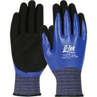 Gants r&eacute;sistants aux coupures G-Tek PolyKor X7, Taille Petit, Calibre 18, Rev&ecirc;tement Nitrile, Enveloppe en Fil technique, ANSI/ISEA 105 niveau 4 Oxymax Inc