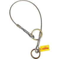 Cable Dual-Ring Adaptor, Tie-Off, Temporary Use Oxymax Inc