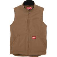 Veste doubl&eacute;e en sherpa ultra-r&eacute;sistante, Hommes, Petit, Brun Oxymax Inc