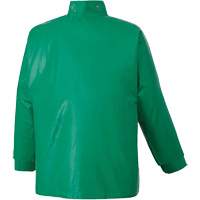 J43 380 Manteau CA-43 ignifuge et r&eacute;sistant aux produits chimiques et aux acides, Petit, Vert Oxymax Inc