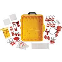 Electrical Lockout Station with Keyed Alike Nylon Safety Lockout Padlocks, Plastic Padlocks, 55 Padlock Capacity, Padlocks Included Oxymax Inc