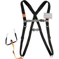 Squids 3138 Padded Barcode Scanner Harness & Lanyard for Mobile Computers, Fixed Length, Loop Oxymax Inc