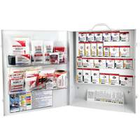 SmartCompliance&reg;  First Aid Cabinet, Meets CSA Z1220-17 Type 3 High-Risk Environment, Medium (26-50 Workers) Oxymax Inc