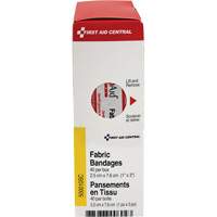 SmartCompliance&reg; Refill Adhesive Bandages, Rectangular/Square, 3", Fabric, Non-Sterile Oxymax Inc