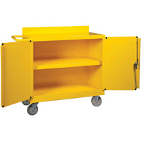 Spill Control Center Cart, 18" L x 38.375" W x 36" H Oxymax Inc