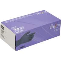 Medical Grade Disposable Gloves, Medium, Nitrile, 6-mil, Powder-Free, Black, Class 2 Oxymax Inc