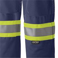 6003P Traffic Safety Pants, Polyester, X-Small, Navy Blue Oxymax Inc