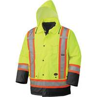 5021BB Manteau imperm&eacute;able 7 en 1, Jaune lime haute visibilit&eacute;, T-petit Oxymax Inc