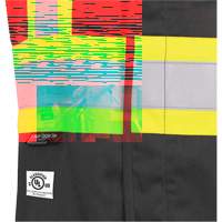 7729 FR-Tech&reg; Flame-Resistant Arc Safety Vest, Small, Black, 10 cal/cm² Oxymax Inc