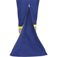 7706 Combinaison ignifuge FR-Tech avec fermetures &agrave; glissi&egrave;re aux jambes, Taille 36, Bleu royal, 9,7 cal/cm² Oxymax Inc