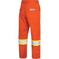 7763 FR-Tech&reg; 88/12 Arc Rated High-Visibility Safety Pants, 30, x 30, High Visibility Orange, 9.7 cal/cm² Oxymax Inc