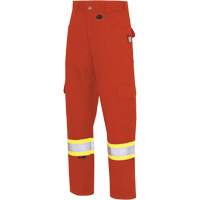 7765 FR-Tech&reg; 88/12 Arc Rated High-Visibility Safety Cargo Pants, 30, x 32, High Visibility Orange, 10 cal/cm² Oxymax Inc