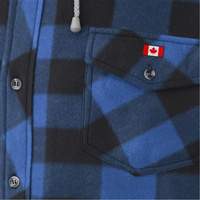 415SS Chemise &agrave; capuche matelass&eacute;e, Hommes, Petit, Multicolore Oxymax Inc