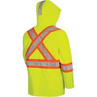 Manteau de pluie ignifuge et protection contre les éclats d’arc électrique SHE563 | Oxymax Inc