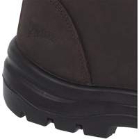 1028 Bottes de travail 8" marron, Cuir, Embout Acier, Taille 10 Oxymax Inc
