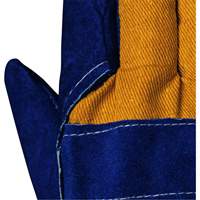 630 Blue Insulated Fitter's Gloves, One Size, Split Cowhide Palm, Boa Inner Lining Oxymax Inc