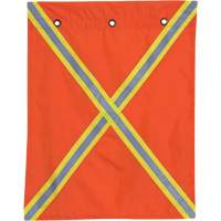 Flag with Reflective Tape, Polyester SHE794 | Oxymax Inc