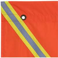 Flag with Reflective Tape, Polyester SHE794 | Oxymax Inc