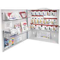 Petite armoire pour premiers soins SmartCompliance<sup>MD</sup>, Dispositif médical Classe 2, Boîte en métal SHE877 | Oxymax Inc