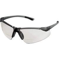XM340RX Safety Glasses with 2X Magnification, Clear Lens, Anti-Scratch Coating, ANSI Z87+/CSA Z94.3 SHE982 | Oxymax Inc