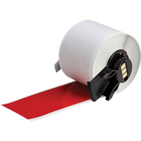 Multi-Purpose Label Tape, Vinyl, Red, 1.9" Width Oxymax Inc