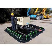 Ultra-Containment Berm&reg;, 179 US gal. Capacity, 4' W x 6' L x 12" H, Stake Wall Oxymax Inc