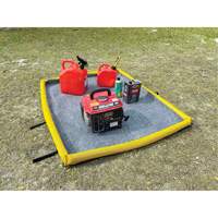 Small Ultra-Filter Pad, 0.8 US gal. Capacity, 2.5' W x 2' L x 3" H, Foam Wall Oxymax Inc
