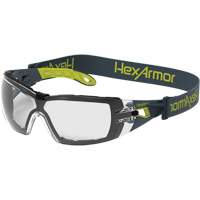 Lunettes de s&eacute;curit&eacute; MX200G TruShieldS Wraparound, Lentille Transparent, Antibu&eacute;e/Anti-&eacute;gratignures, ANSI Z87+/R&eacute;pond ou surpasse la norme CSA Z94.3 Oxymax Inc