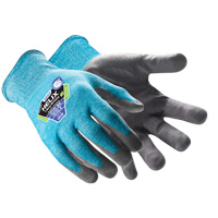 Gants r&eacute;sistants aux coupures Helix 3055 Bamboo TwinFlex, Taille 5/2T-petit, Calibre 18, Rev&ecirc;tement Nitrile, Enveloppe en PEHP/Polyamide, ASTM ANSI niveau A4 Oxymax Inc