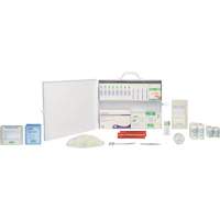 First Aid Kit, CSA Type 2 Low-Risk Environment, Large (51-100 Workers), Metal Box SHG377 | Oxymax Inc
