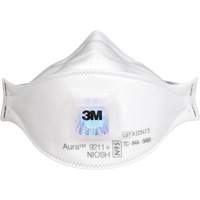 Respirateur à particules Aura<sup>MC</sup> 9211+, N95, Certifié NIOSH SHG412 | Oxymax Inc