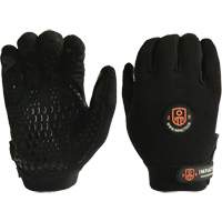 Mechanic Anti-Impact Gloves, 7/Small, Synthetic/Suede Palm, Elastic/Hook & Loop Cuff Oxymax Inc