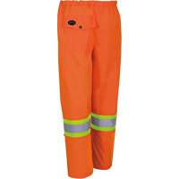 5586 450D Waterproof Safety Pants, Polyester/Polyurethane, 4X-Large, High Visibility Lime-Yellow Oxymax Inc