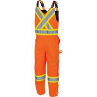 5040 Combinaisons de s&eacute;curit&eacute; matelass&eacute;e imperm&eacute;able, Polyester, Petit, Orange haute visibilit&eacute; Oxymax Inc