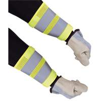 High-Visibility Yellow 8" Traffic Cuffs SHI038 | Oxymax Inc
