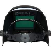 Casque de soudeur autonoircissant Leadhead, 3,8" lo x 3,4" la Champ de vision, Teinte 9 - 13, Noir Oxymax Inc