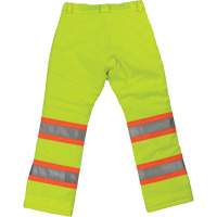 Womens Insulated Flex Safety Pant, Polyester, X-Small, High Visibility Lime-Yellow Oxymax Inc