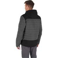 M12 Heated Quietshell Jacket with Battery, Men's, Small, Grey Oxymax Inc