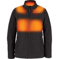 M12 Heated Axis Jacket with Battery, Women's, Large, Black Oxymax Inc