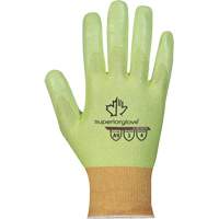 Hi-Viz S18TAXFN Cut-Resistant Gloves, Size 6, 18 Gauge, Foam Nitrile Coated, TenActiv Shell, ASTM ANSI Level A9 Oxymax Inc