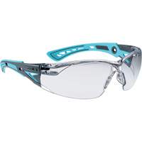 Rush+ Safety Glasses, Clear Lens, Anti-Fog/Anti-Scratch Coating SHK037 | Oxymax Inc