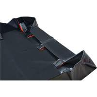 Berme d&eacute;ployable &agrave; mur IBX, Capacit&eacute; 268 gal. US, 6' la x 6' lo x 12" h, Support &agrave; encliqueter Oxymax Inc