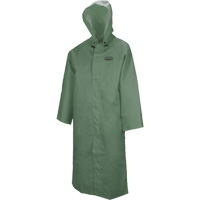 Manteau long avec capuchon d&eacute;tachable Hurricane 851, Petit, Vert Oxymax Inc