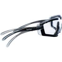Cobra Hybrid Wraparound Safety Glasses, Clear Lens, Anti-Fog/Anti-Scratch Oxymax Inc