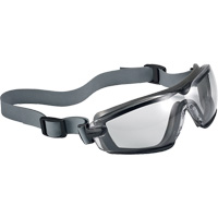 Cobra TPR Compact Safety Goggles, Clear Lens, Anti-Fog/Anti-Scratch, Closed Vent Oxymax Inc