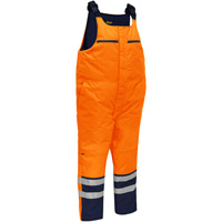 Salopette pour le froid extr&ecirc;me Bisley, Polyester, Petit, Orange haute visibilit&eacute; Oxymax Inc