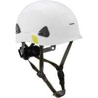 Fibre Metal Climbing Style Safety Helmet, Meets CSA Type 2, Ratchet Suspension, Non-Vented Oxymax Inc