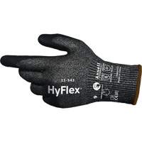 HyFlex&reg; 11-543 Cut Resistant Gloves, Size 6, 13 Gauge, Nitrile Coated, Nylon/Stainless Steel/HPPE/Spandex Shell, ASTM ANSI Level A7/EN 388 Level F Oxymax Inc