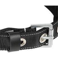 WB-6020-S Safety Positioning 2 Side D-Rings Belt with Padded Lumbar Support - Small Oxymax Inc